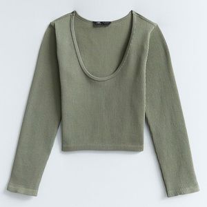 Zara crop top